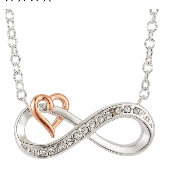 Mother & Daughter Infinity Pendant Necklace - Picture 3 of 6